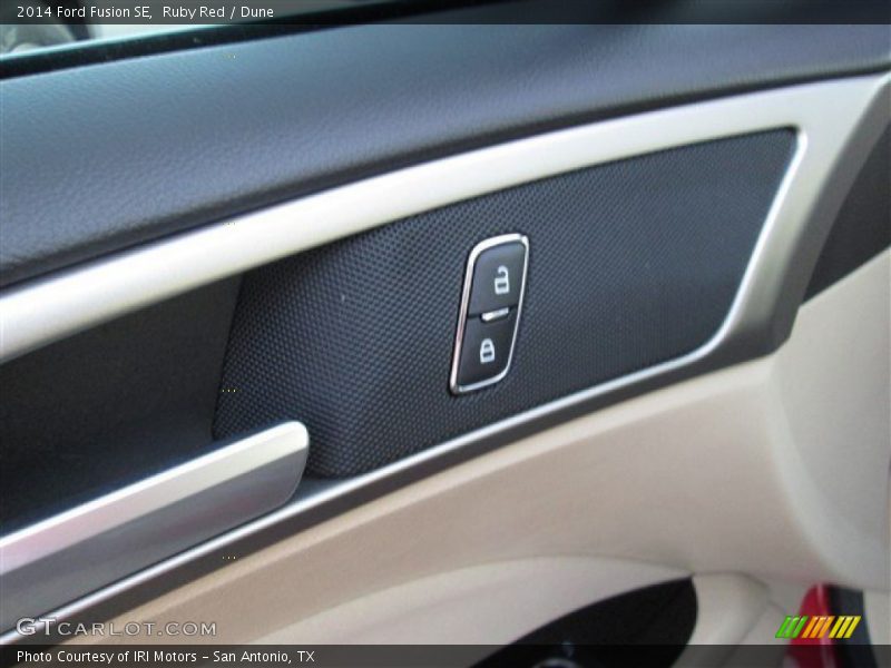 Ruby Red / Dune 2014 Ford Fusion SE