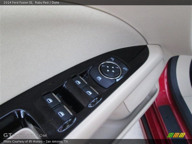 Ruby Red / Dune 2014 Ford Fusion SE
