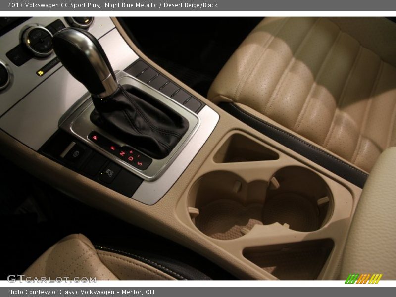 Night Blue Metallic / Desert Beige/Black 2013 Volkswagen CC Sport Plus