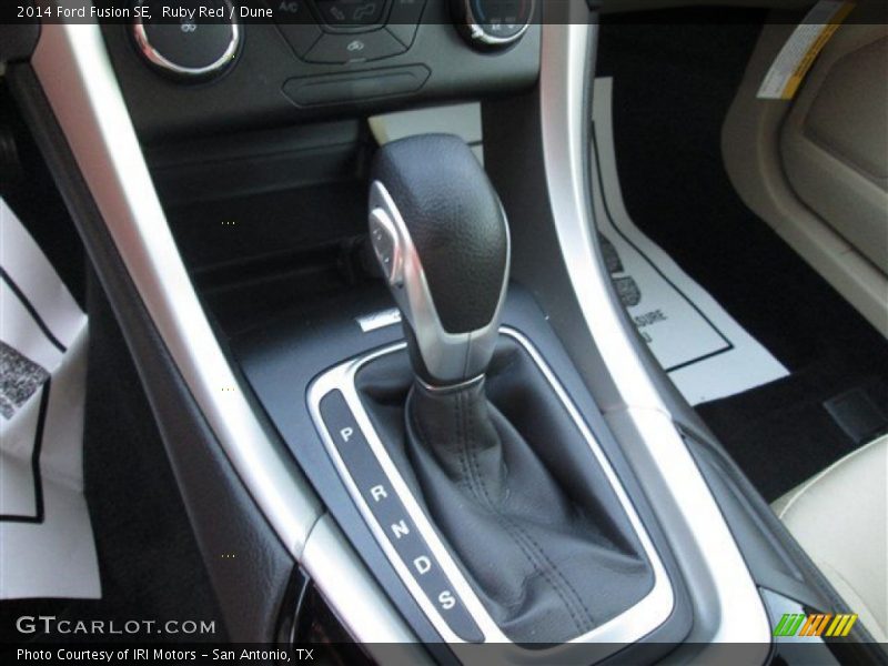 Ruby Red / Dune 2014 Ford Fusion SE