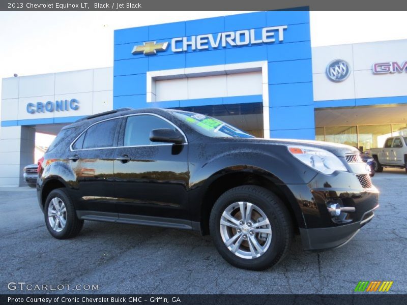 Black / Jet Black 2013 Chevrolet Equinox LT