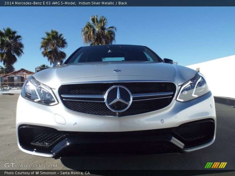 Iridium Silver Metallic / Black 2014 Mercedes-Benz E 63 AMG S-Model