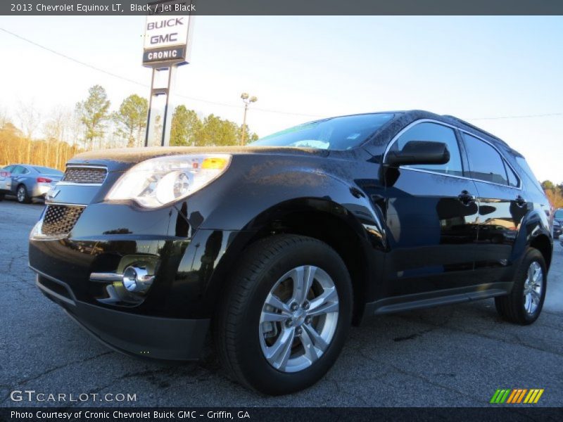 Black / Jet Black 2013 Chevrolet Equinox LT