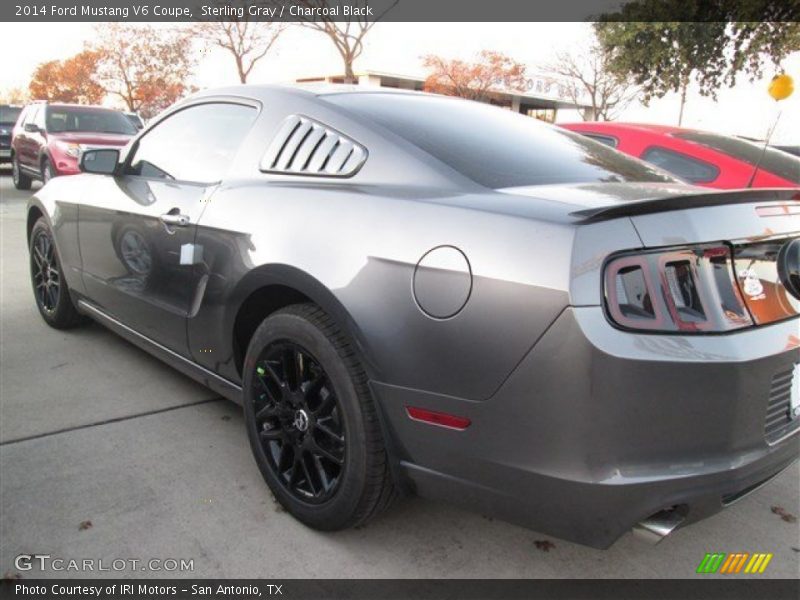 Sterling Gray / Charcoal Black 2014 Ford Mustang V6 Coupe