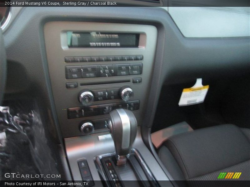 Sterling Gray / Charcoal Black 2014 Ford Mustang V6 Coupe