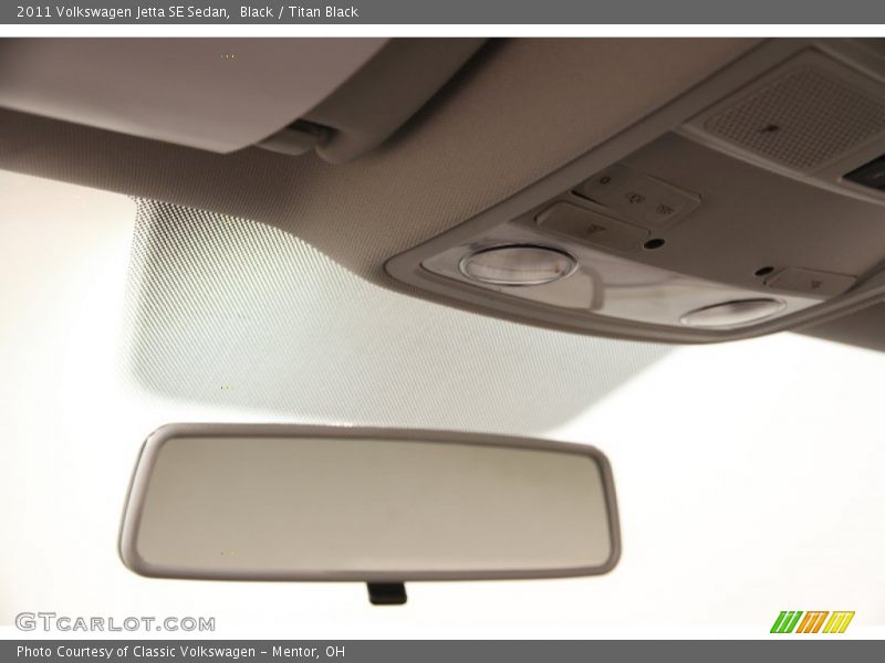 Black / Titan Black 2011 Volkswagen Jetta SE Sedan