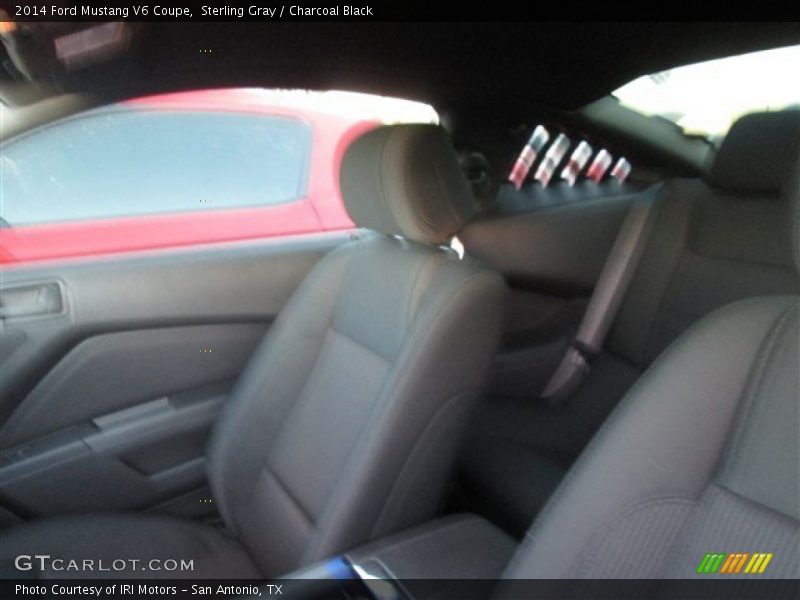 Sterling Gray / Charcoal Black 2014 Ford Mustang V6 Coupe