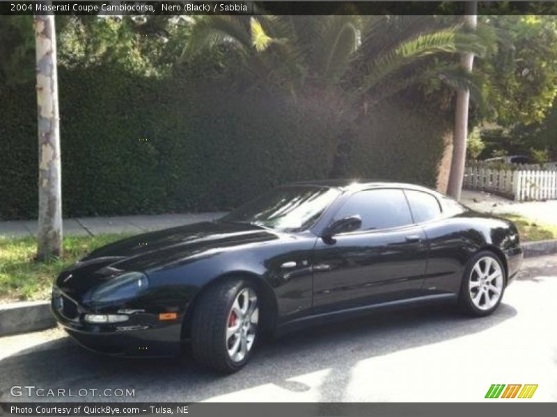 Nero (Black) / Sabbia 2004 Maserati Coupe Cambiocorsa