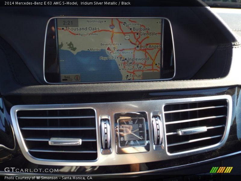 Iridium Silver Metallic / Black 2014 Mercedes-Benz E 63 AMG S-Model