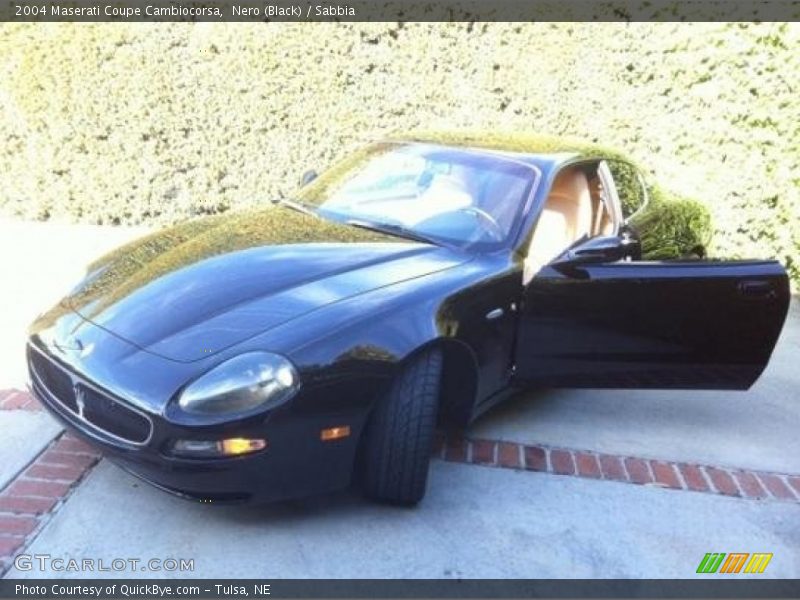 Nero (Black) / Sabbia 2004 Maserati Coupe Cambiocorsa