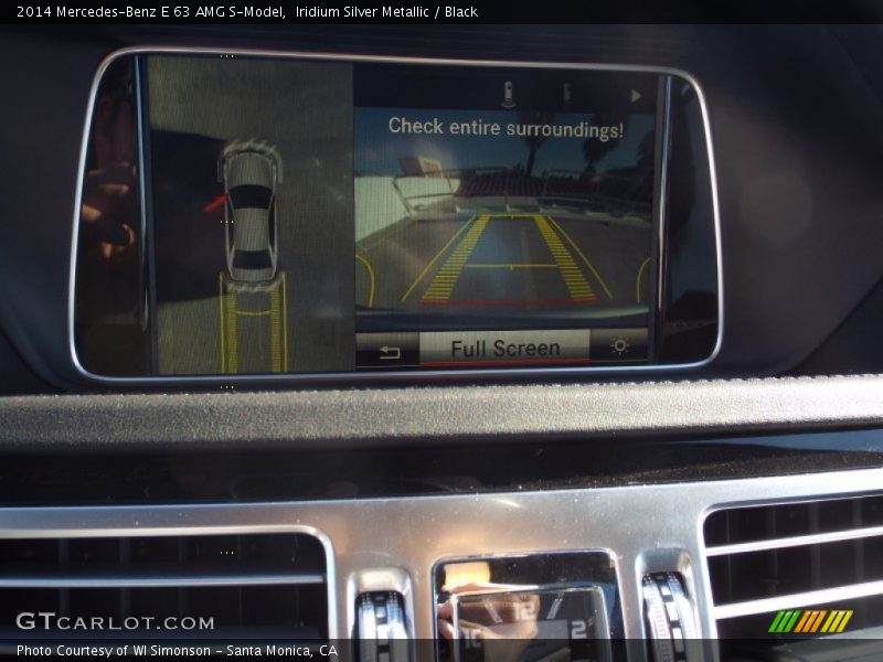 Iridium Silver Metallic / Black 2014 Mercedes-Benz E 63 AMG S-Model