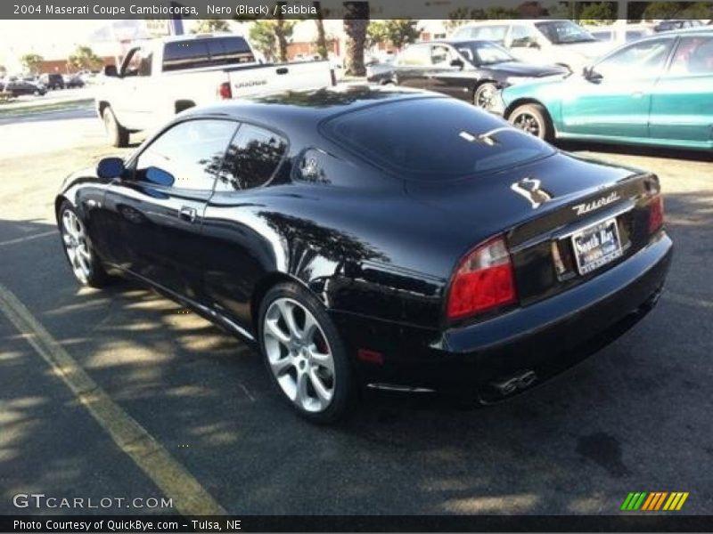 Nero (Black) / Sabbia 2004 Maserati Coupe Cambiocorsa