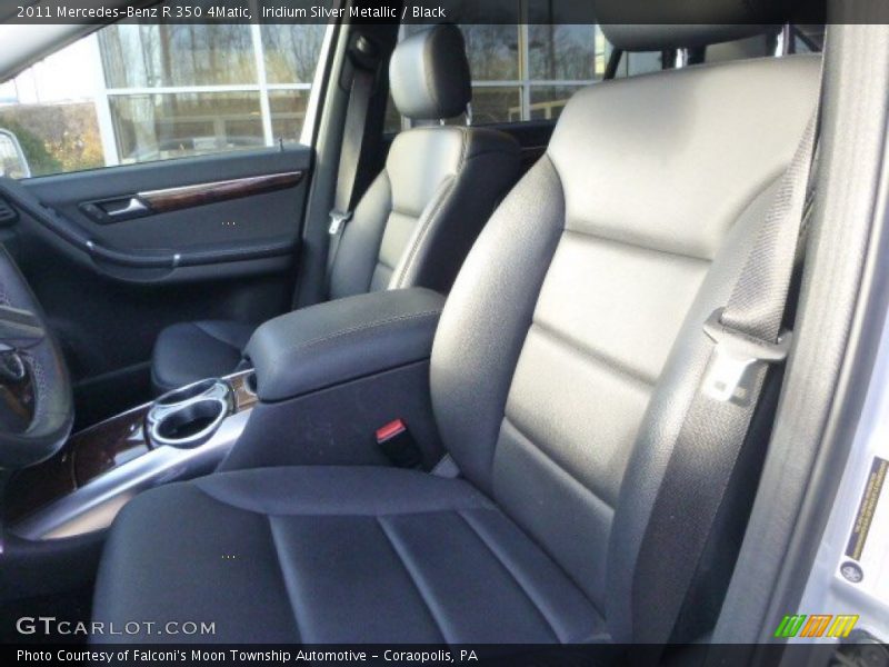 Iridium Silver Metallic / Black 2011 Mercedes-Benz R 350 4Matic