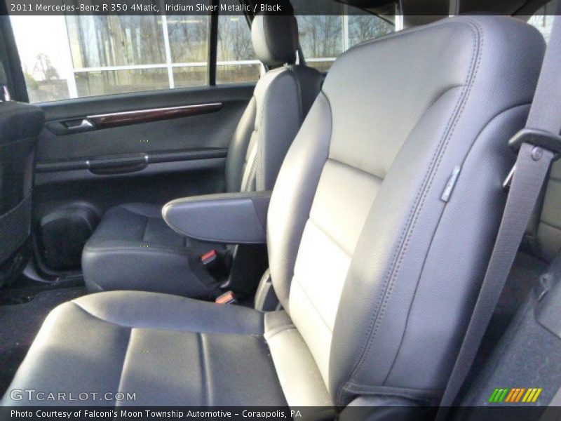 Iridium Silver Metallic / Black 2011 Mercedes-Benz R 350 4Matic