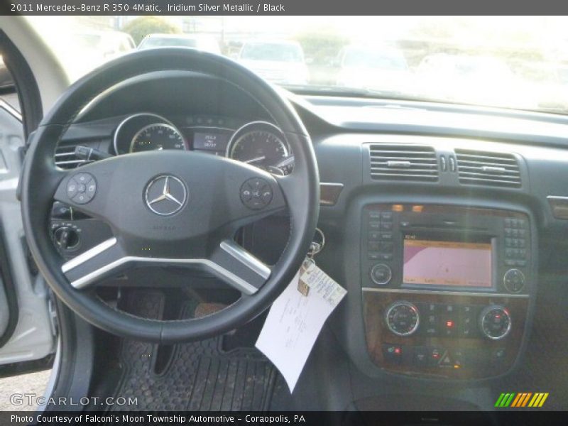 Iridium Silver Metallic / Black 2011 Mercedes-Benz R 350 4Matic