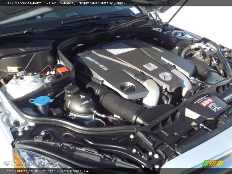  2014 E 63 AMG S-Model Engine - 5.5 Liter AMG Biturbo DOHC 32-Valve VVT V8