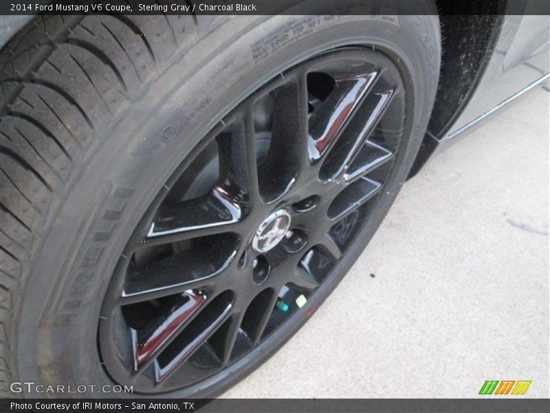 Sterling Gray / Charcoal Black 2014 Ford Mustang V6 Coupe