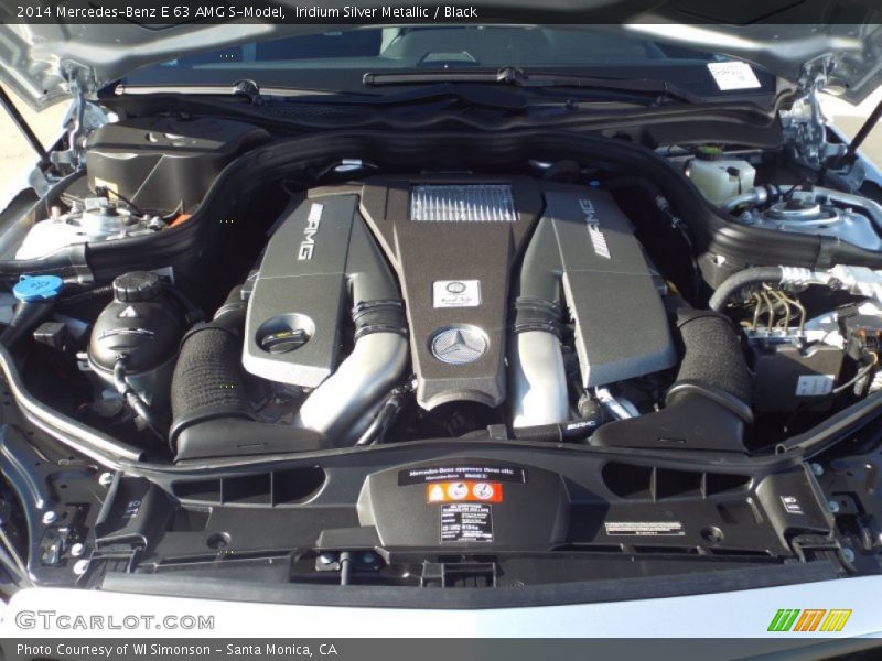  2014 E 63 AMG S-Model Engine - 5.5 Liter AMG Biturbo DOHC 32-Valve VVT V8