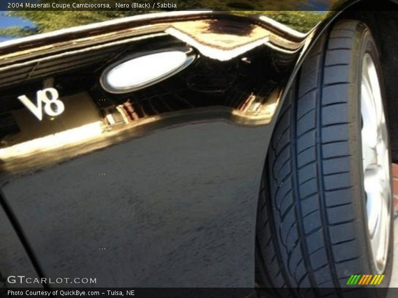 Nero (Black) / Sabbia 2004 Maserati Coupe Cambiocorsa