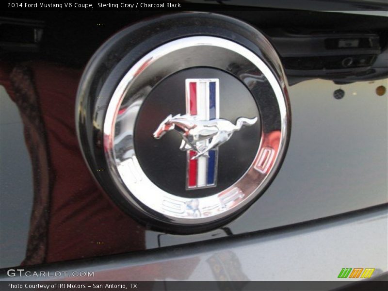 Sterling Gray / Charcoal Black 2014 Ford Mustang V6 Coupe