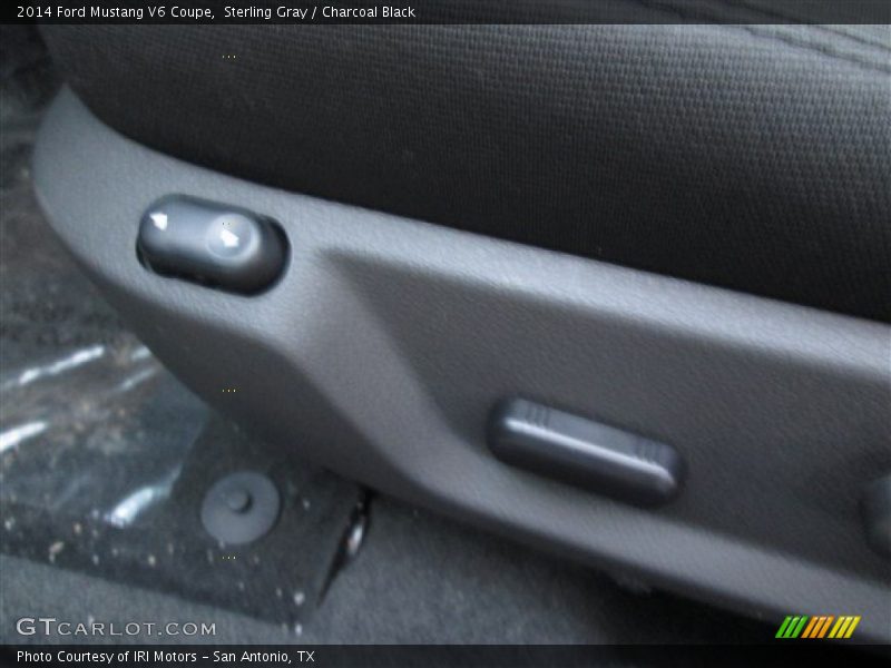 Sterling Gray / Charcoal Black 2014 Ford Mustang V6 Coupe