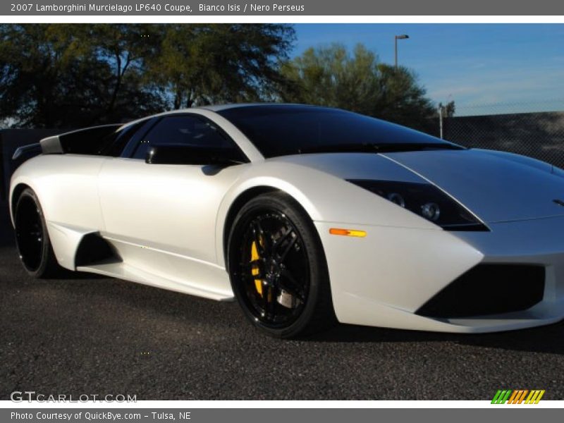 Bianco Isis / Nero Perseus 2007 Lamborghini Murcielago LP640 Coupe