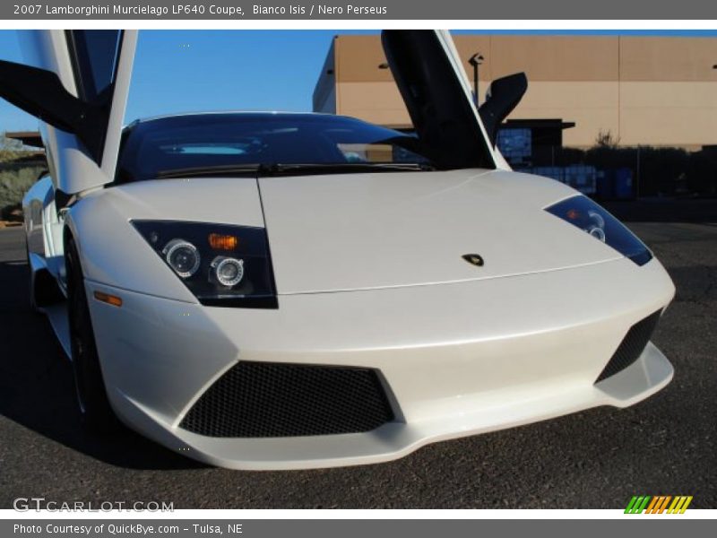 Bianco Isis / Nero Perseus 2007 Lamborghini Murcielago LP640 Coupe