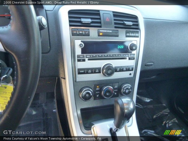 Deep Ruby Red Metallic / Ebony 2008 Chevrolet Equinox Sport AWD