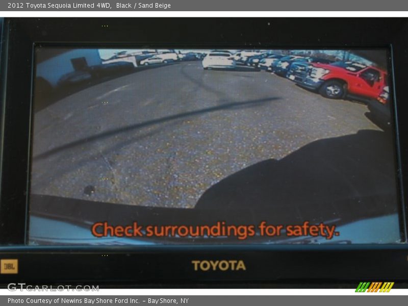 Black / Sand Beige 2012 Toyota Sequoia Limited 4WD