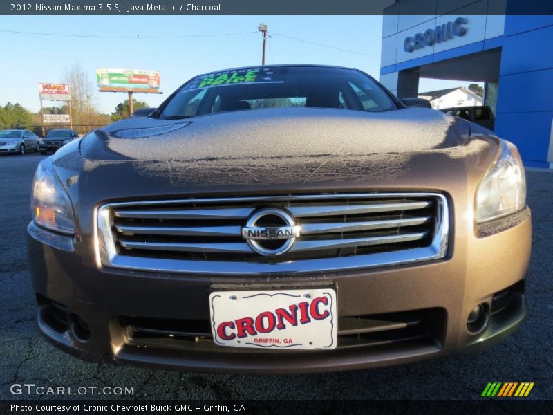 Java Metallic / Charcoal 2012 Nissan Maxima 3.5 S