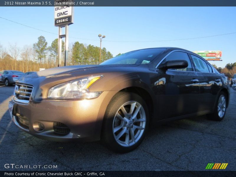 Java Metallic / Charcoal 2012 Nissan Maxima 3.5 S