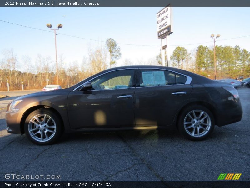 Java Metallic / Charcoal 2012 Nissan Maxima 3.5 S