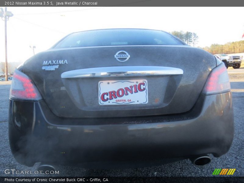 Java Metallic / Charcoal 2012 Nissan Maxima 3.5 S