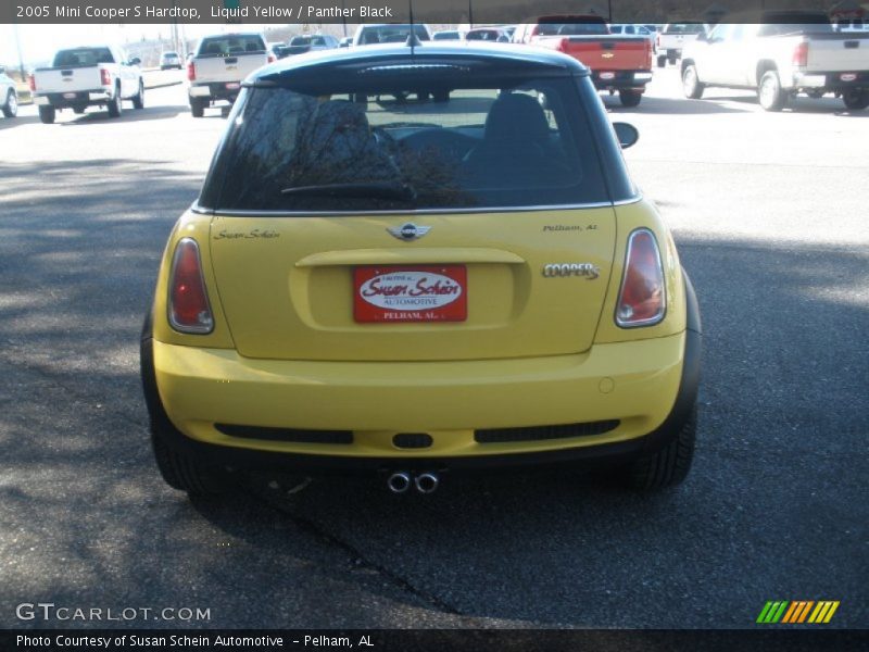 Liquid Yellow / Panther Black 2005 Mini Cooper S Hardtop