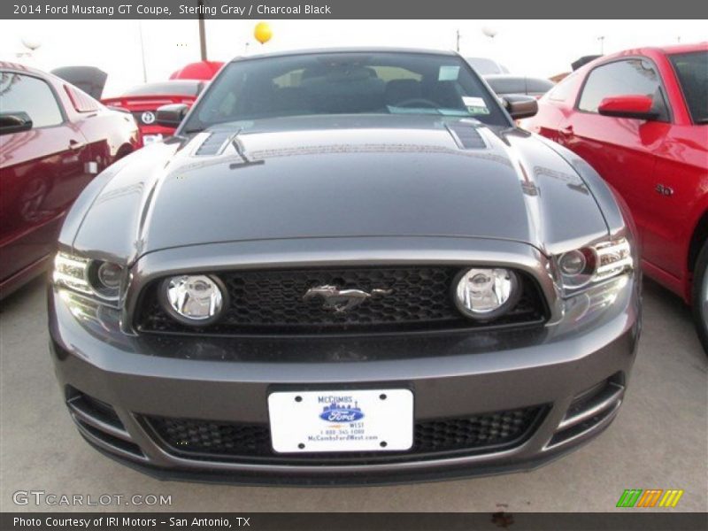 Sterling Gray / Charcoal Black 2014 Ford Mustang GT Coupe