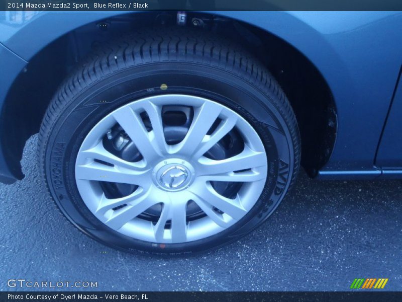 Blue Reflex / Black 2014 Mazda Mazda2 Sport