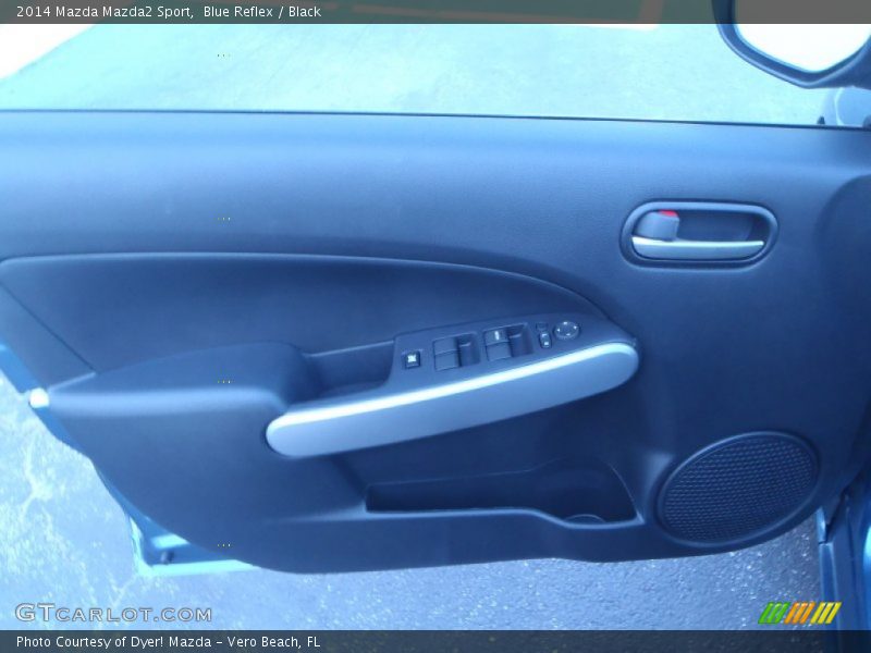 Blue Reflex / Black 2014 Mazda Mazda2 Sport
