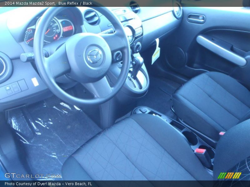 Blue Reflex / Black 2014 Mazda Mazda2 Sport