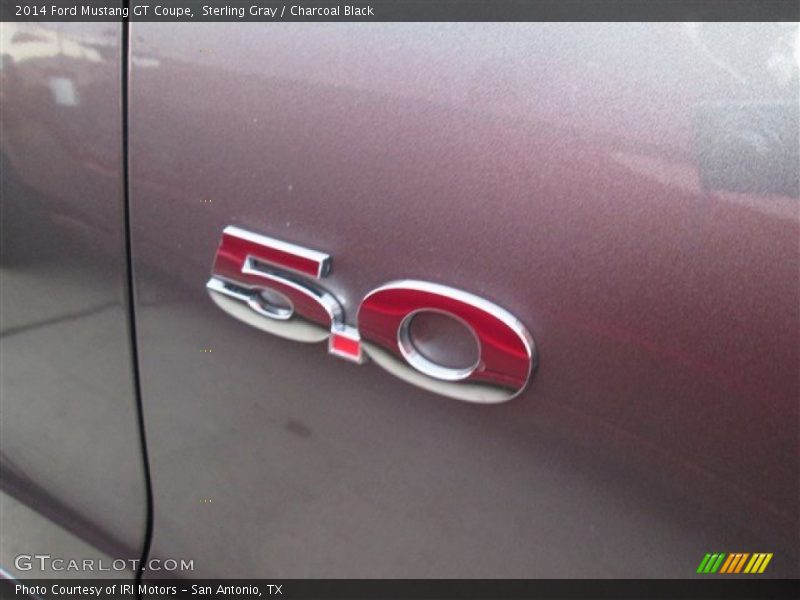 Sterling Gray / Charcoal Black 2014 Ford Mustang GT Coupe