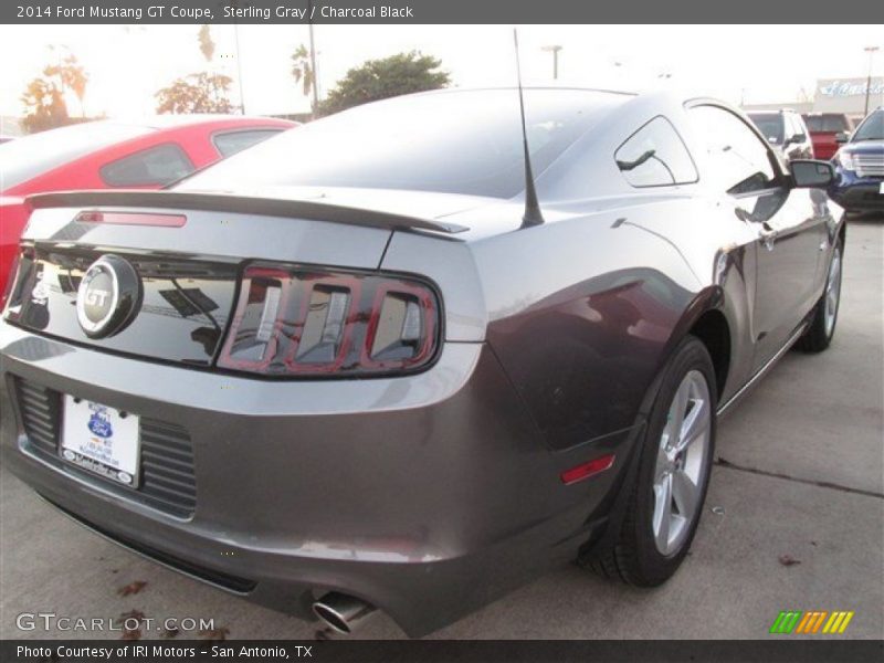 Sterling Gray / Charcoal Black 2014 Ford Mustang GT Coupe