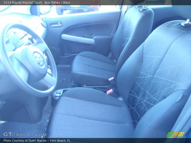 Blue Reflex / Black 2014 Mazda Mazda2 Sport
