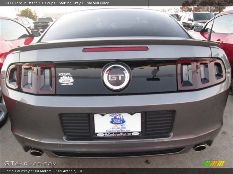 Sterling Gray / Charcoal Black 2014 Ford Mustang GT Coupe