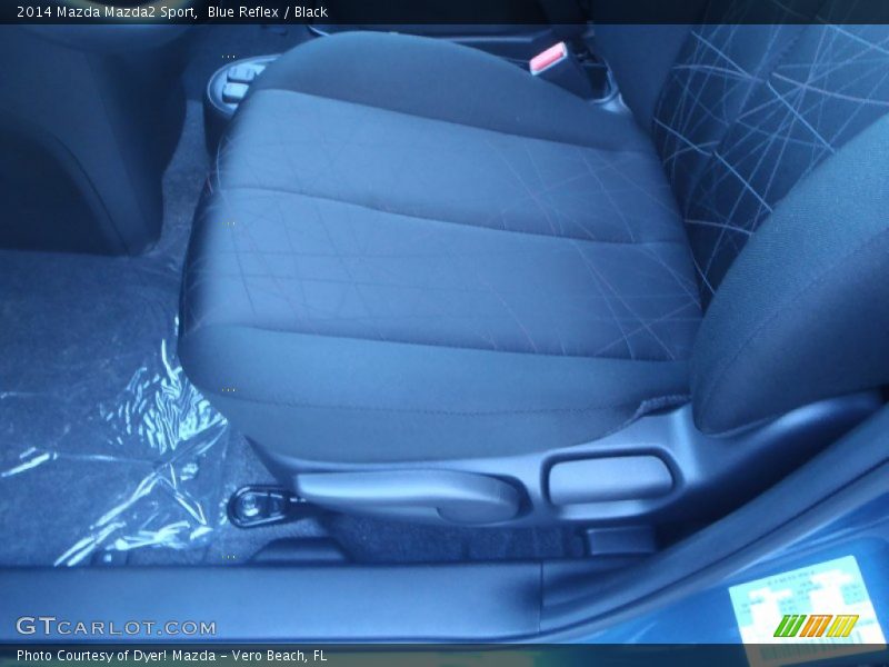 Blue Reflex / Black 2014 Mazda Mazda2 Sport