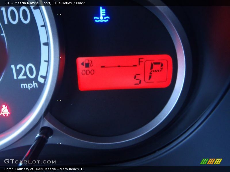 Blue Reflex / Black 2014 Mazda Mazda2 Sport