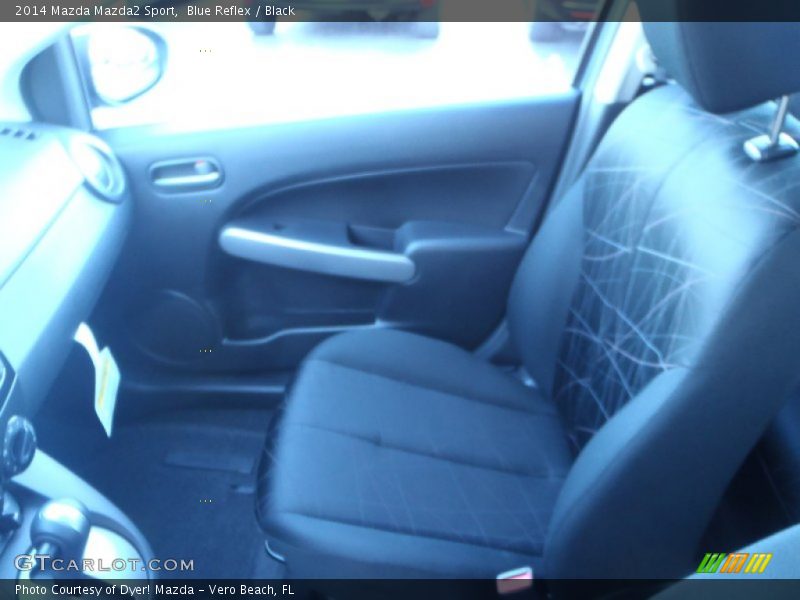 Blue Reflex / Black 2014 Mazda Mazda2 Sport