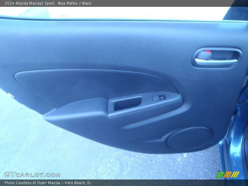 Blue Reflex / Black 2014 Mazda Mazda2 Sport