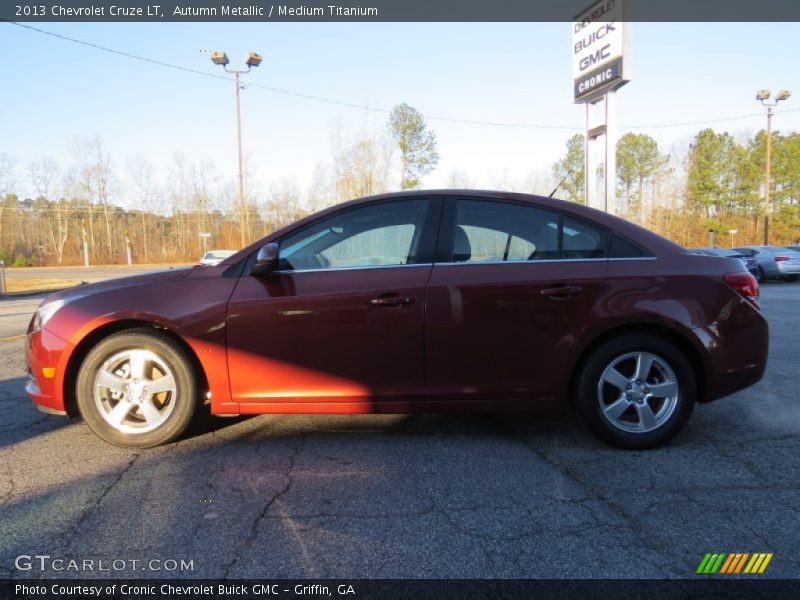 Autumn Metallic / Medium Titanium 2013 Chevrolet Cruze LT