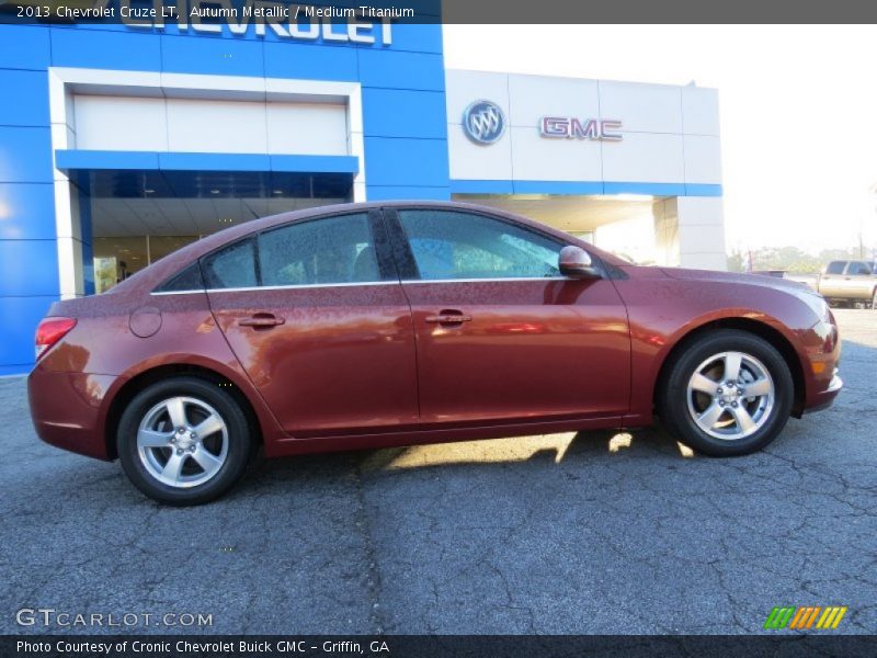 Autumn Metallic / Medium Titanium 2013 Chevrolet Cruze LT