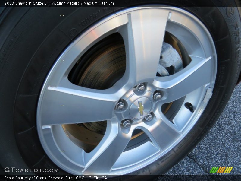 Autumn Metallic / Medium Titanium 2013 Chevrolet Cruze LT