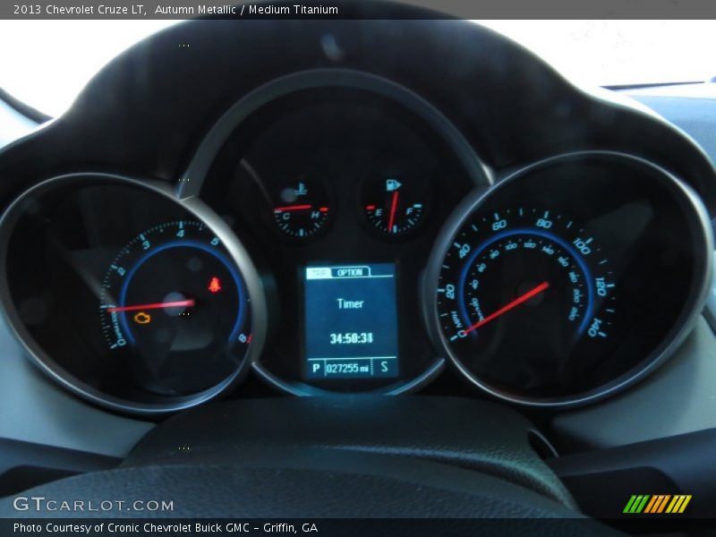 Autumn Metallic / Medium Titanium 2013 Chevrolet Cruze LT